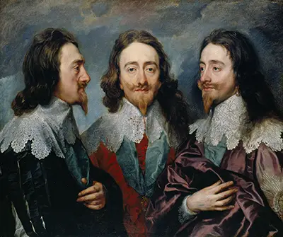 Charles I in Three Positions Anthony van Dyck